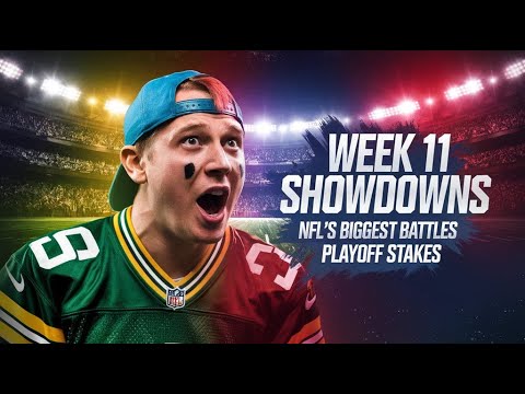 🔥 NFL Week 11 Preview: Epic Rivalries &amp; Playoff Drama Unfold! 🏈 | Must-Watch Matchups!