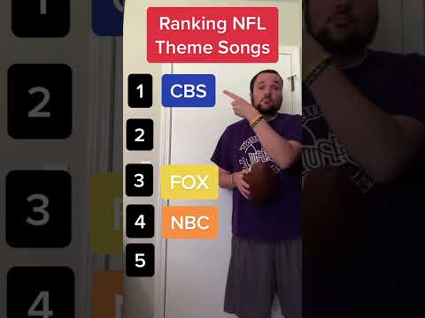 What NFL theme song do you think is the best? #nfl #nflfootball #nflfan #cbs #fox #espn #nba #shorts