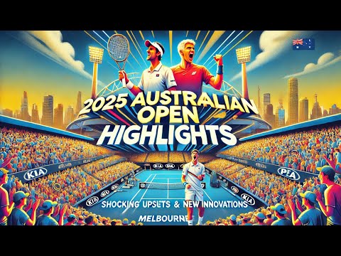 🎾 Australian Open 2025: Epic Matches, Shocking Upsets &amp; Djokovic’s Quest for Glory! 🏆